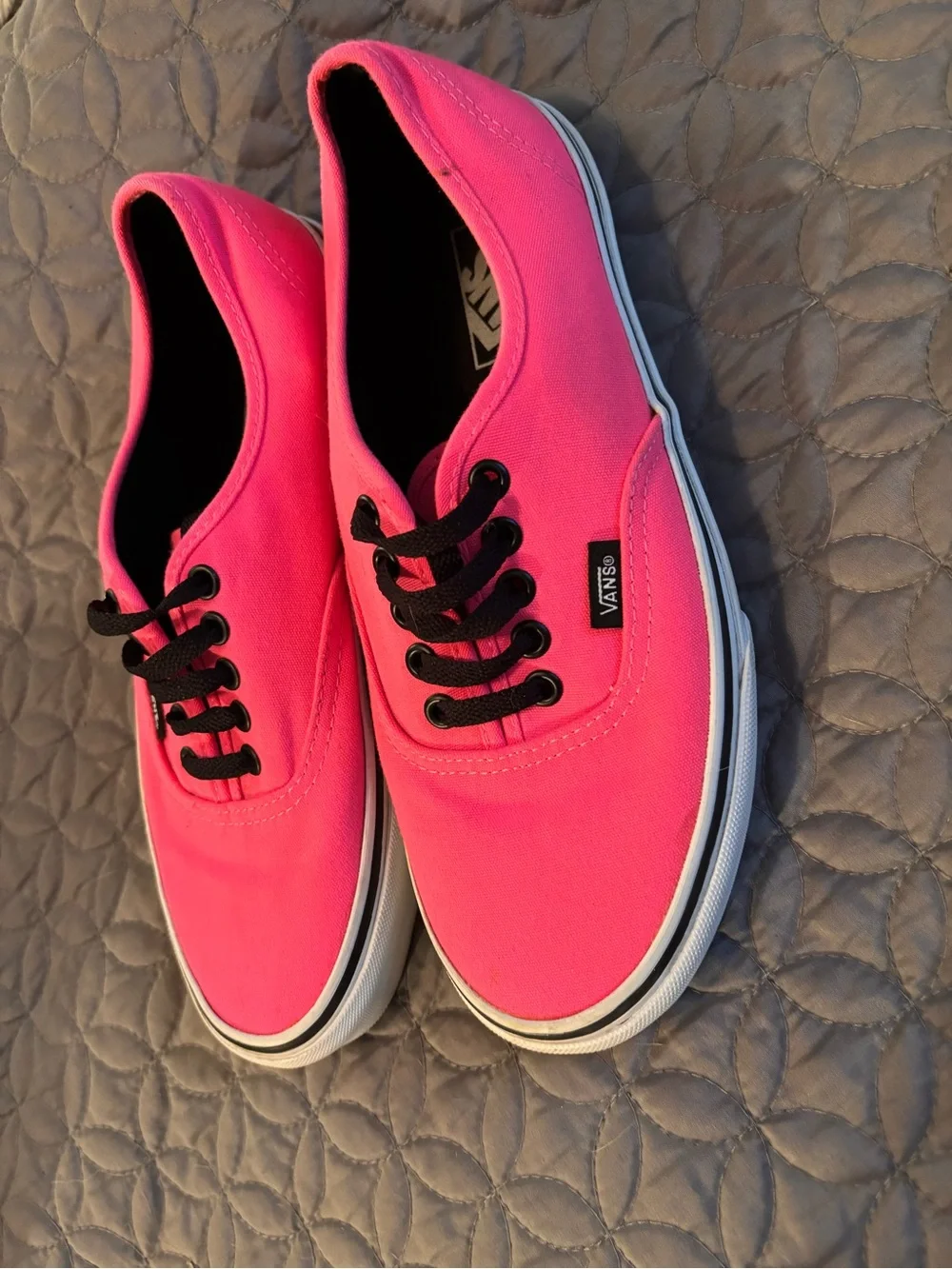 Vans Classic Low-Top Sneakers in Hot Pink